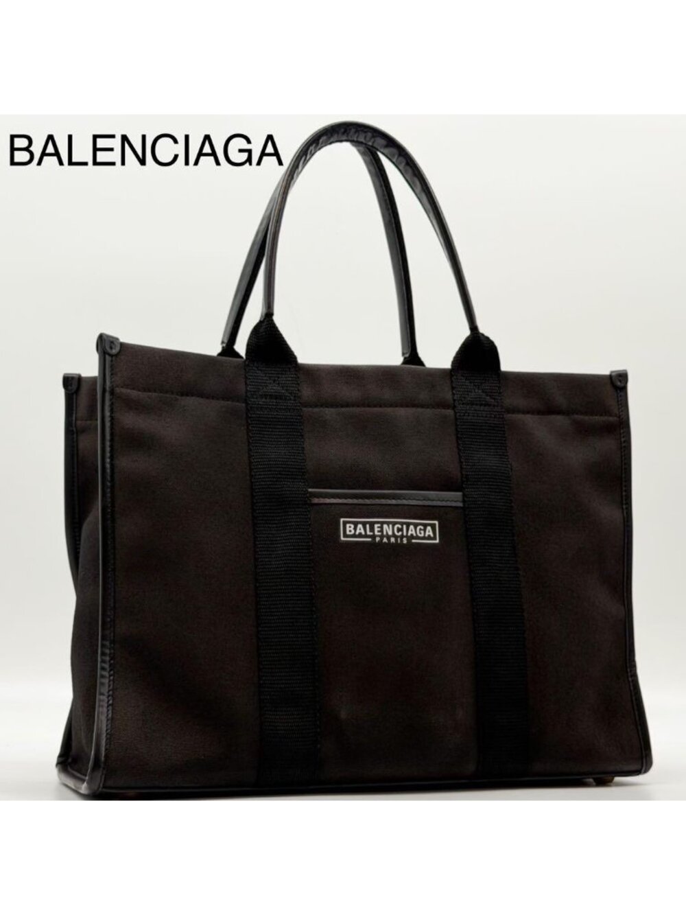 Balenciaga Tote Bag Canvas Medium